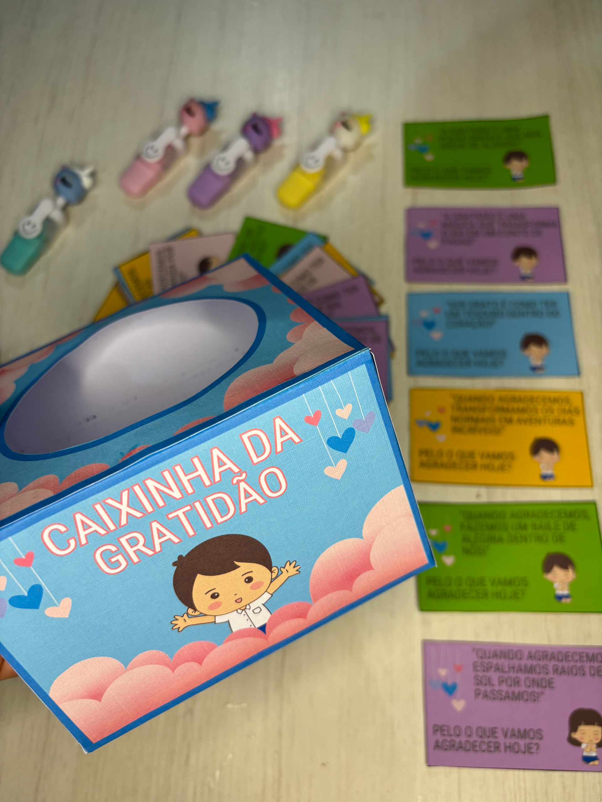Dinâmica Caixinha da Gratidão – Mundo Pedagógico Criativo