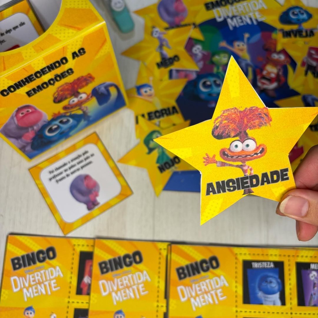 Kit Divertidamente: Explorando Emoções de Forma Divertida! 🌟
