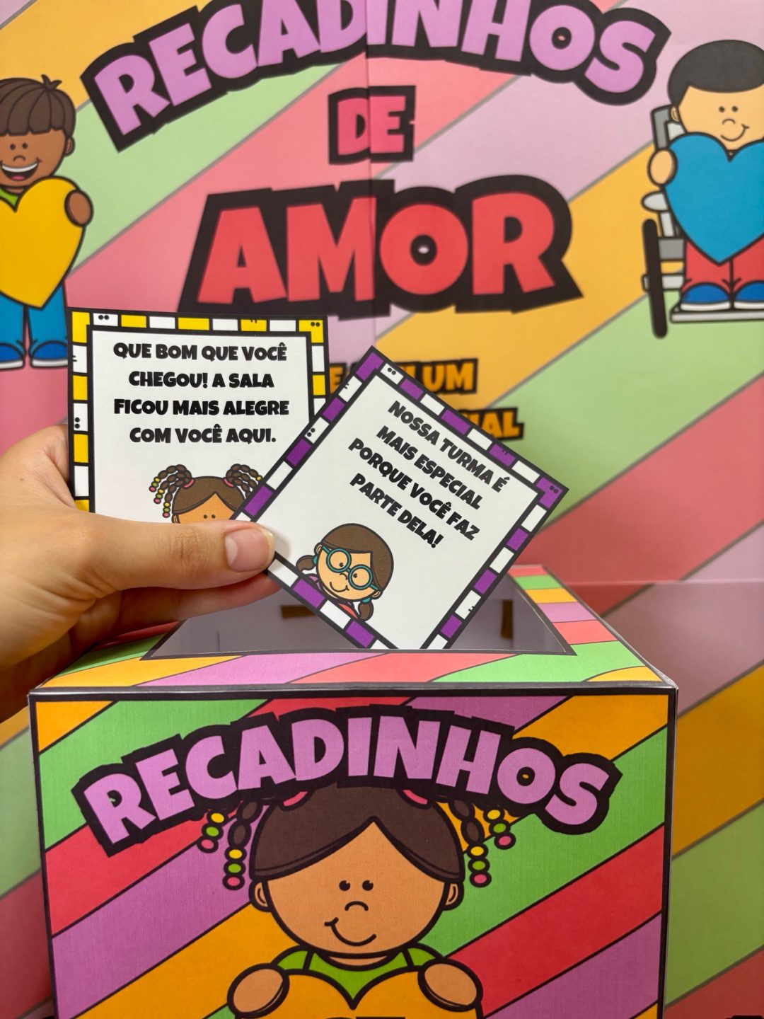 Dinâmica recadinho de Amor