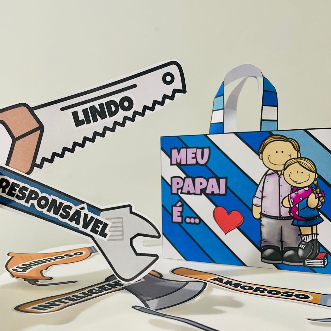 🛠💙 KIT DIA DOS PAIS – COMPLETO, LÚDICO E CHEIO DE AMOR! 💙🛠