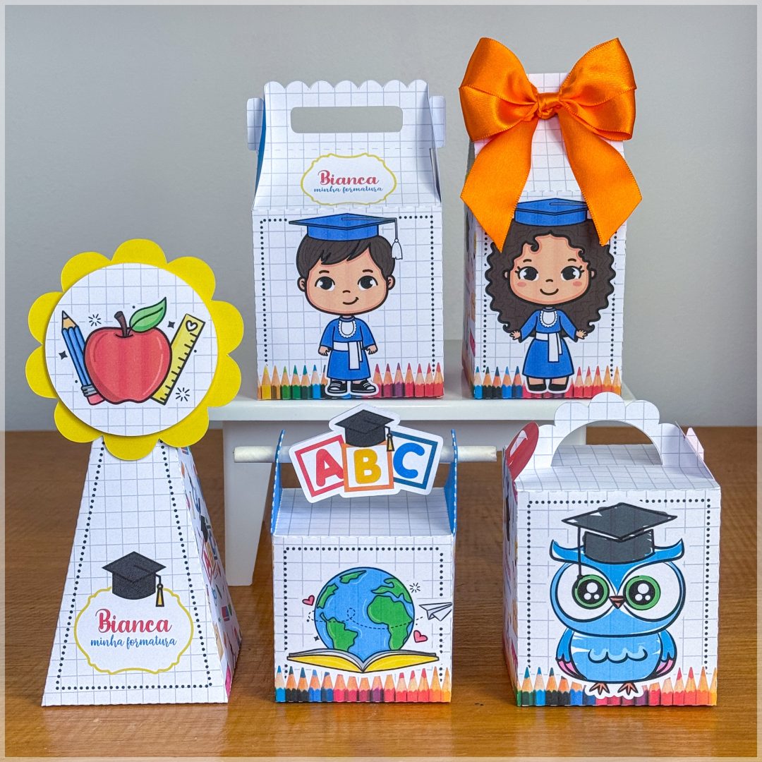 ARQUIVO DIGITAL – KIT PAPELARIA PERSONALIZADA FORMATURA