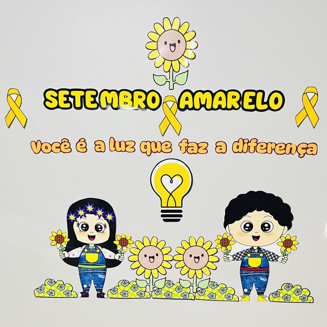 💛🌻 PAINEL SETEMBRO AMARELO — UM CONVITE AO ACOLHIMENTO E À VALORIZAÇÃO DA VIDA